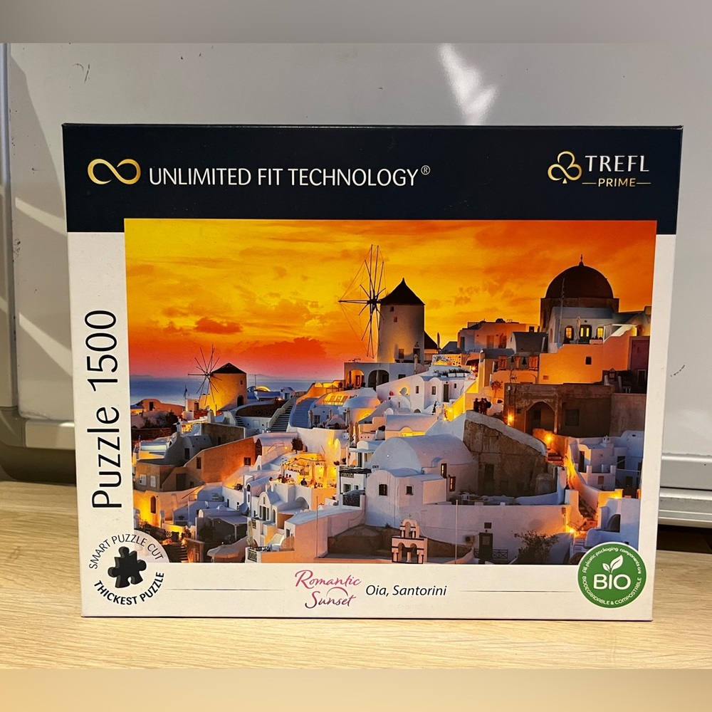 🔵 BOGO Santorini 1500 Piece Puzzle